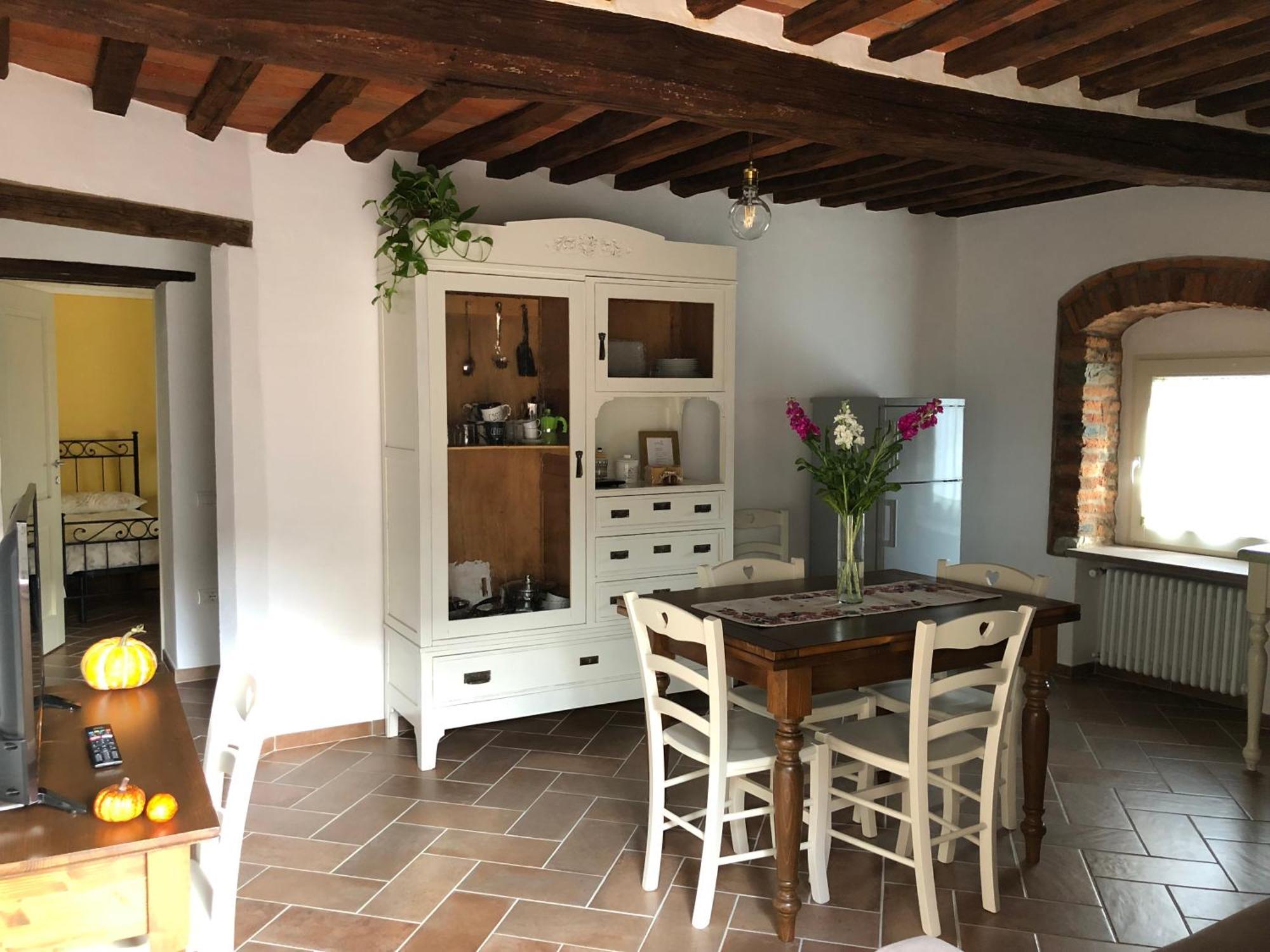 Ferienwohnung Le Dame Del Borgo Sassetta Exterior foto