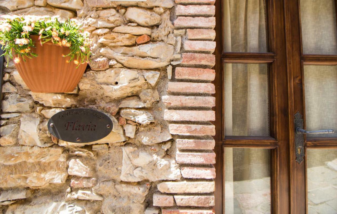 Ferienwohnung Le Dame Del Borgo Sassetta Exterior foto